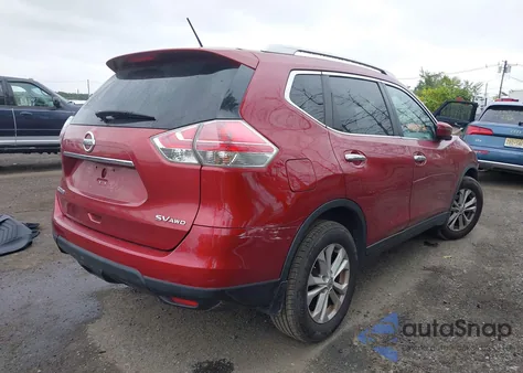 2016 Nissan Rogue Sv из США, поврежденный, VIN KNMAT2MV2GP603143